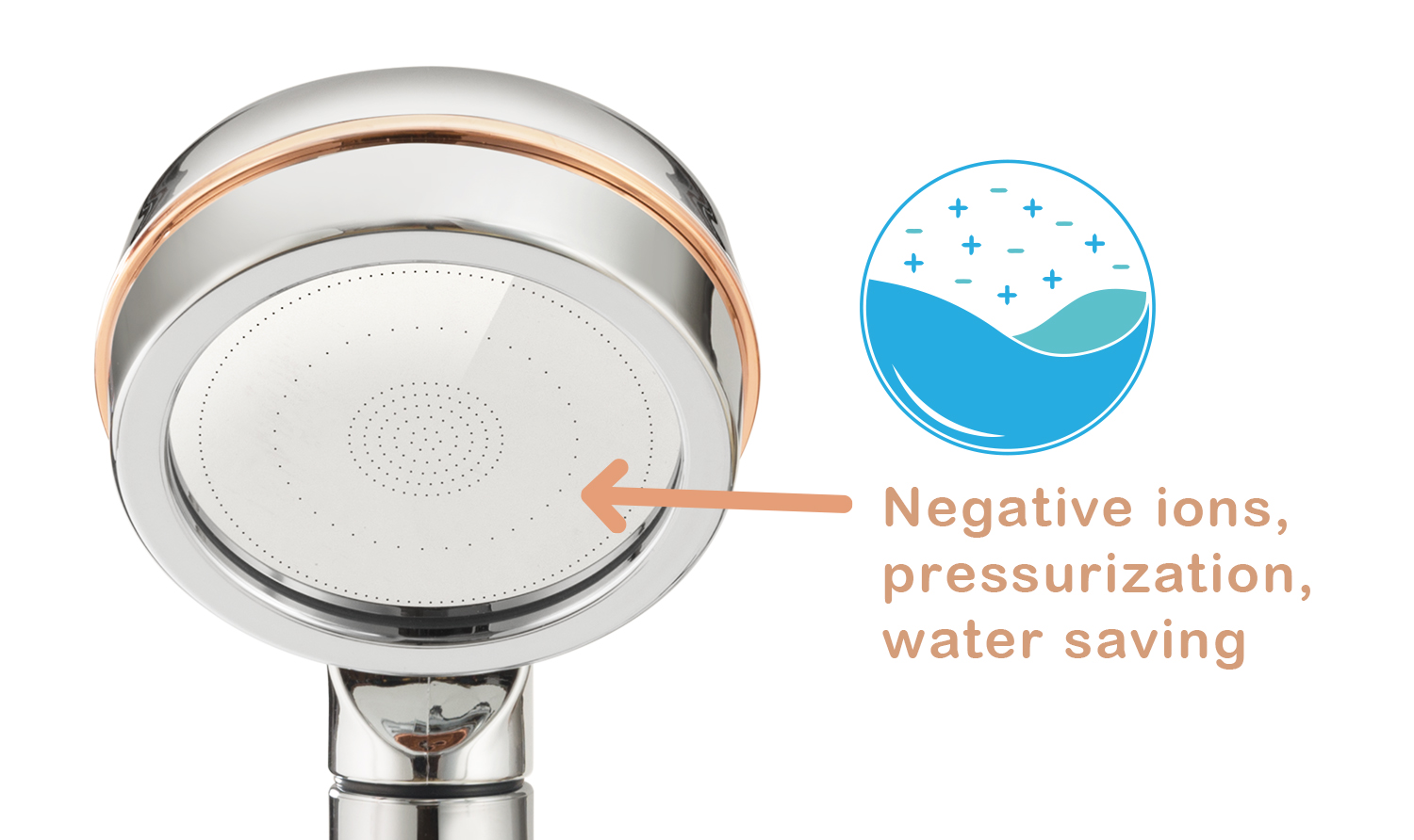 JVG Waters Therapy Shower head